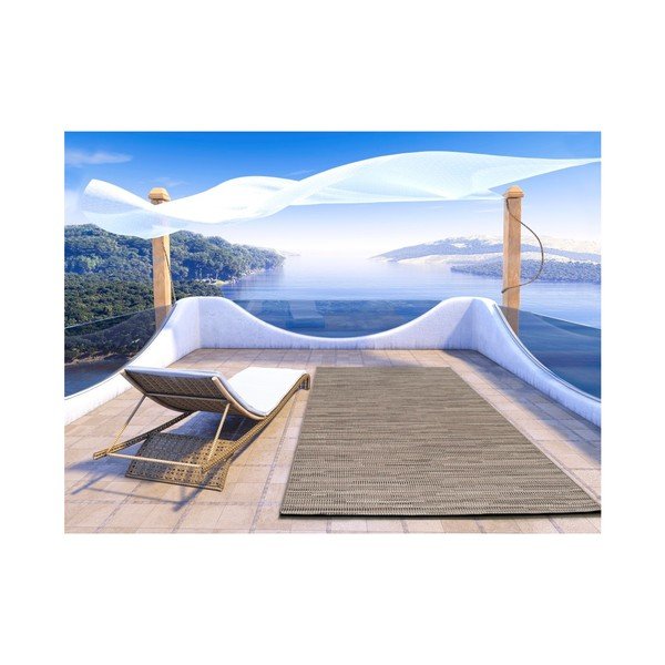 Sivi tepih Universal Stone Gris, 120 x 170 cm-image-1