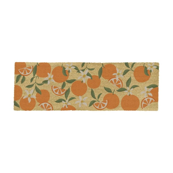 Otirač od kokosovih vlakana 40x120 cm Orange – Artsy Doormats