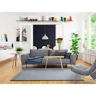 Sivi tepih Universal Berna Liso, 60 x 110 cm