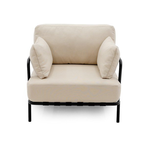 Bež podstavljena vrtna fotelja Salve – Sit Sit-image-2