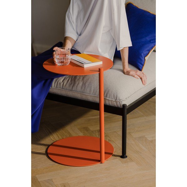 Željezni okrugao pomoćni stol 41x40 cm Ande – noo.ma-image-3