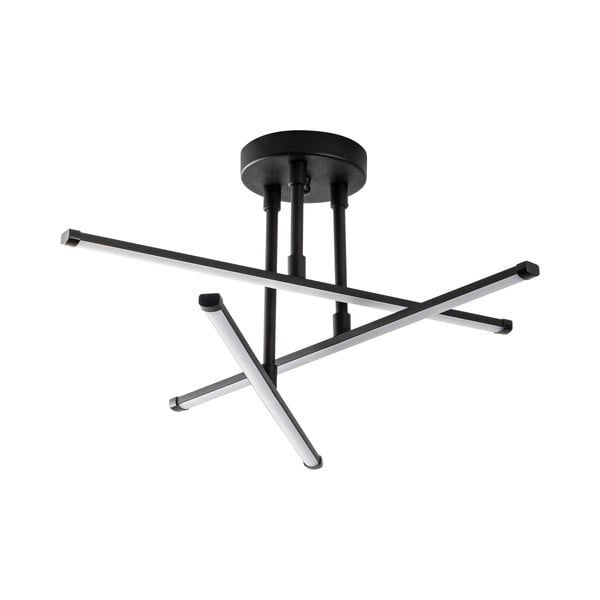 Crna LED stropna svjetiljka 26x51 cm Umut – Opviq lights