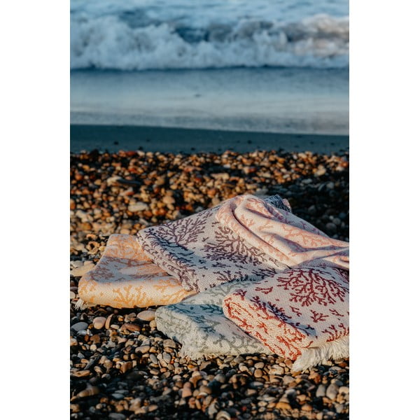 Ružičasti pokrivač udio pamuka Euromant Summer Coral, 140 x 180 cm-image-4