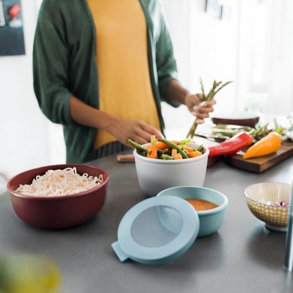 Posude za ručak u setu 3 kom Nordic black – Mepal-image-1