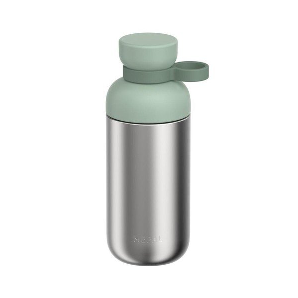 Boca za vodu od nehrđajućeg čelika u srebrnoj boji/kadulja zelena 500 ml Vita – Mepal