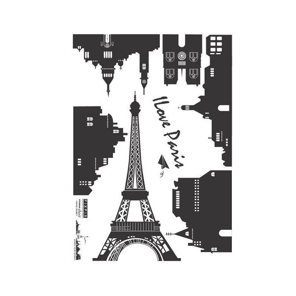 Naljepnica Ambiance Paris Landscape-image-2
