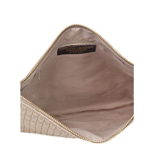 Taupe kožna torba Markese Hurton-image-3