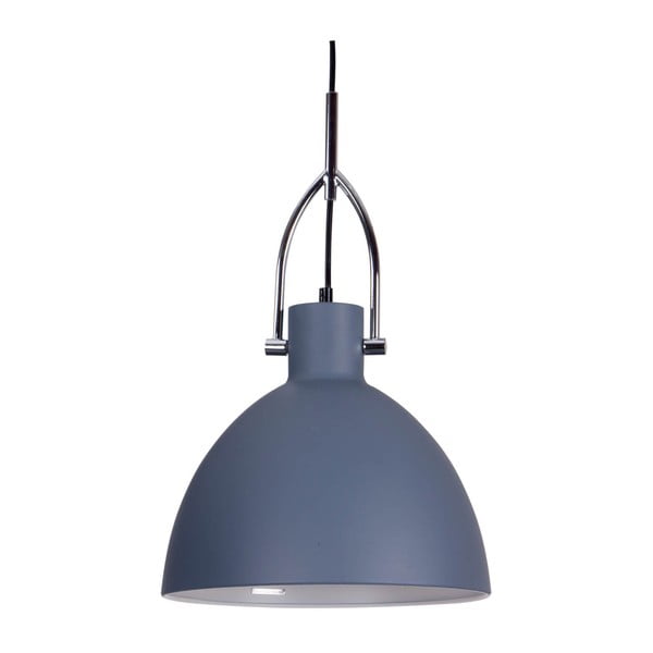 Sivo-plava viseća metalna svjetiljka sømcasa Simat, ø 28 cm
