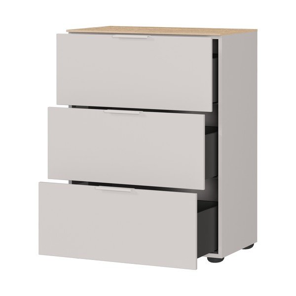 Krem ormarić u mat dekoru 68x98x40 cm Savoca – Germania-image-3