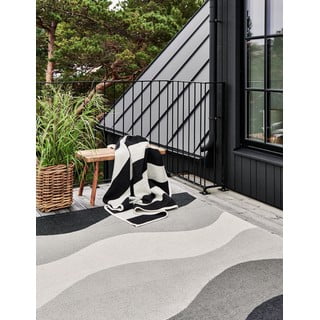 Sivi unutarnji i vanjski tepih 180x230 cm Urvi Metal – Pappelina