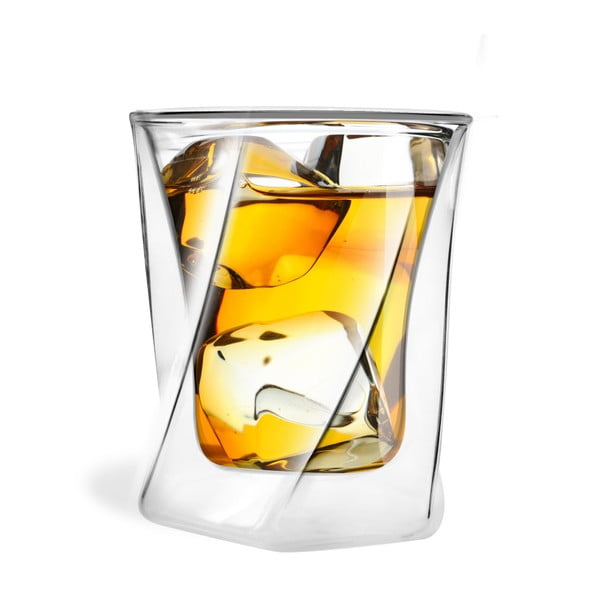 Čaša za whiskey od dvostrukog stakla Vialli Designa, 300 ml