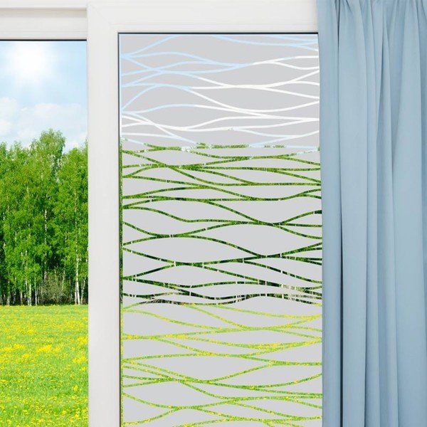 Naljepnica vrata tuš kabine Ambiance The Sea, 100 x 55 cm-image-1