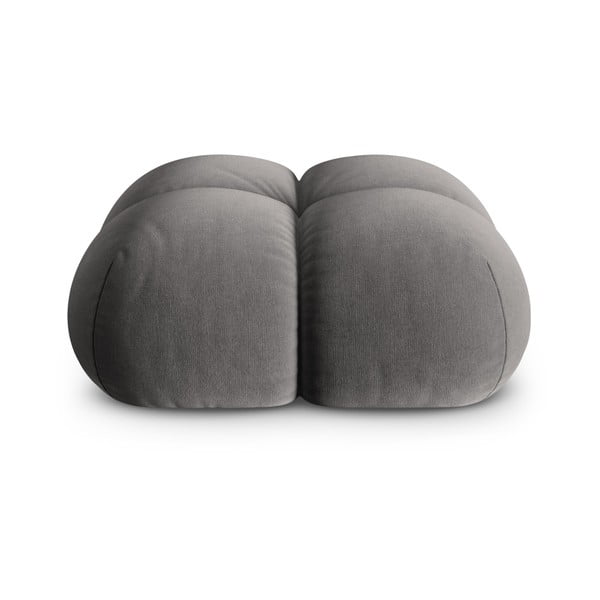 Sivi baršunast tabure Loretto – Cosmopolitan Design