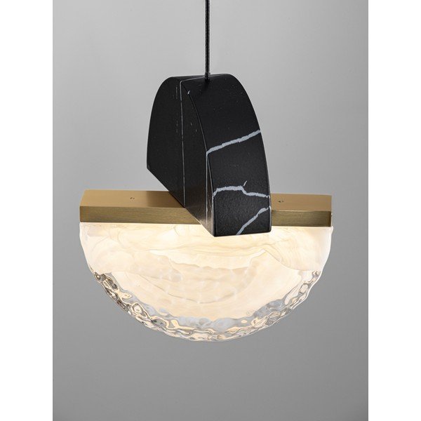 Crna metalna LED viseća svjetiljka s mogućnosti zatamnjivanja ø 16 cm Dorin – Nova Luce-image-4
