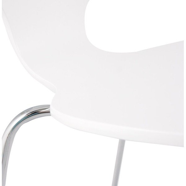 Bijela trpezarijska stolica Kokoon Design Ellipse-image-4