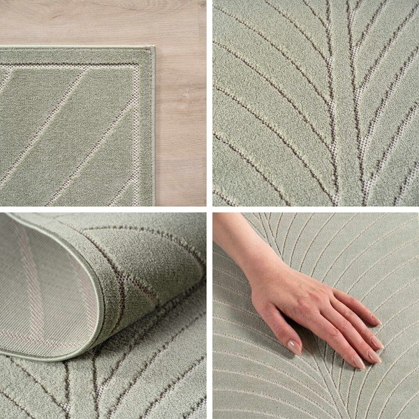 Zelena unutarnja i vanjska staza 80x250 cm Nova 1204 – Ayyildiz Carpets-image-2