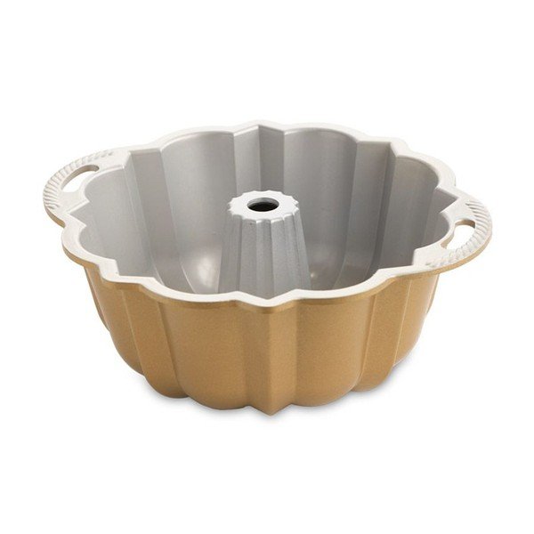 Kalup za kuglof u zlatnoj boji Nordic Ware Anniversary, 2,8 l-image-2