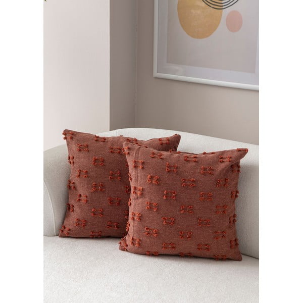 Ukrasne jastučnice u setu 2 kom 43x43 cm Tuffet – Mioli Decor-image-1