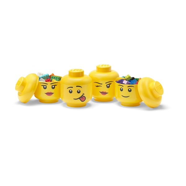 Plastične dječje kutije za pohranu u setu od 4 kom Multi-Pack - LEGO®