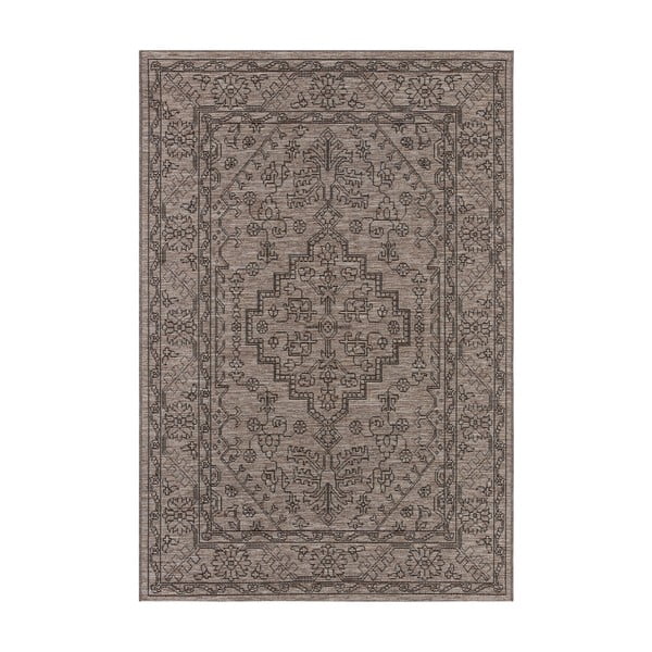 Sivo-smeđi vanjski tepih NORTHRUGS Tyros, 200 x 290 cm