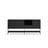 Crna komoda 220x98x45 cm Platt – Teulat