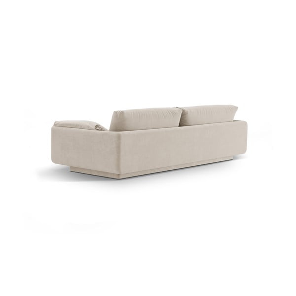 Bijela baršunasti sofa 220 cm Torino – Micadoni -image-3