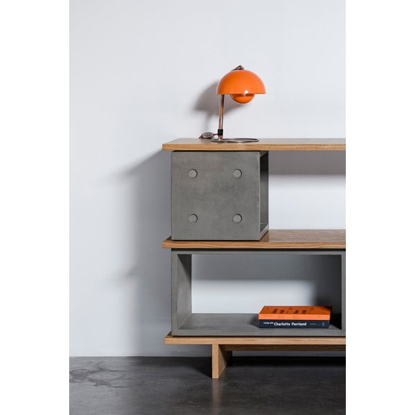 Betonska komoda Lyon Béton Dice, 230 x 98 cm-image-2