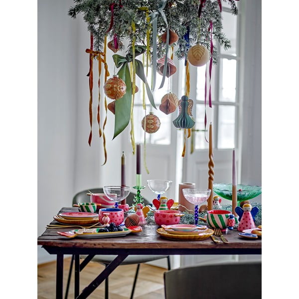 Šalice u setu 2 kom za espresso s božićnim motivom od kamenine 250 ml Caramella – Bloomingville-image-2