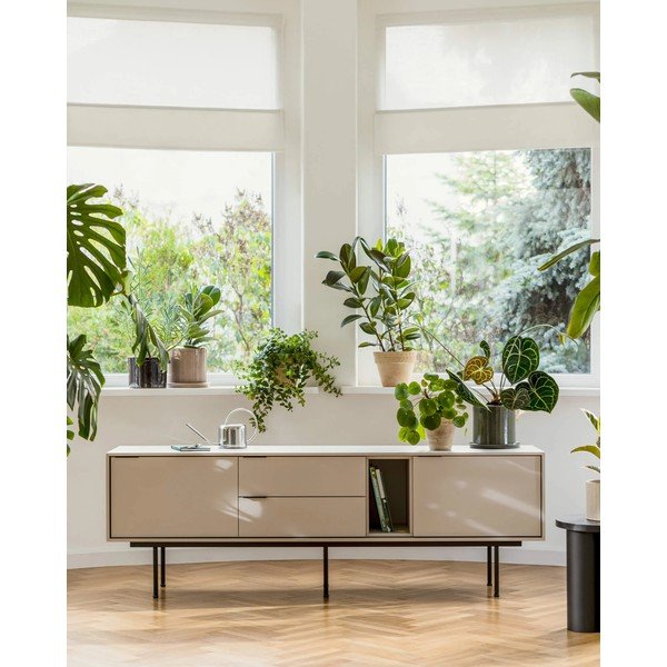 Sivo-bež TV komoda 189x61x42 cm Mod – noo.ma-image-1