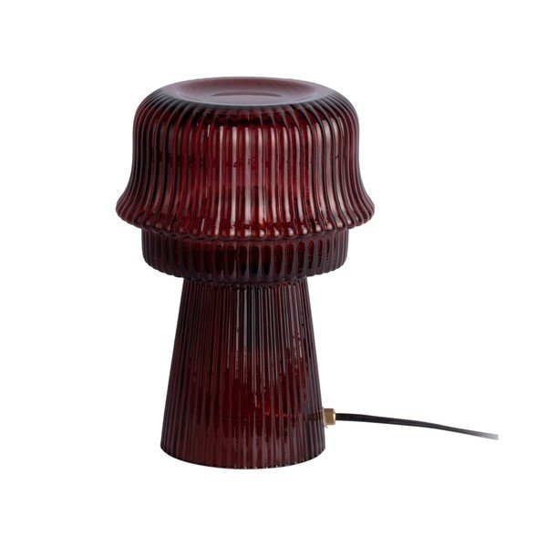 Bordo staklena stolna lampa (visina 26 cm) Cadiz – Leitmotiv