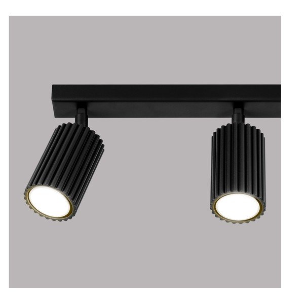 Crni reflektor 6,5x45 cm Gleam – Sollux-image-1