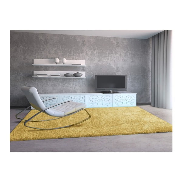 Žuti tepih Universal Aqua Liso, 100 x 150 cm-image-1