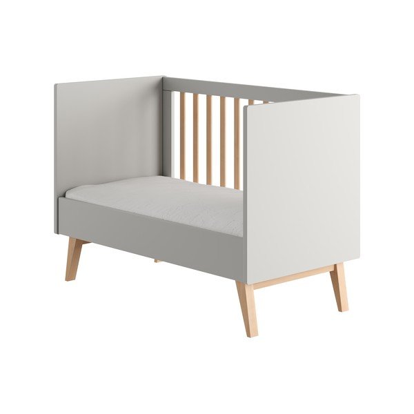Sivi dječji krevet 60x120 cm Swing – Pinio-image-3