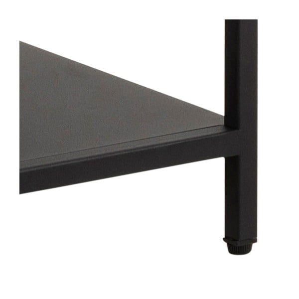 Crna metalna biblioteka 80x86 cm Newcastle – Actona-image-4