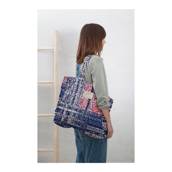Platnena ​torba Really Nice Things Batik, širina 42 cm-image-1