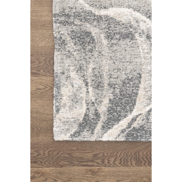 Sivi vuneni tepih 160x240 cm Ros – Agnella-image-3