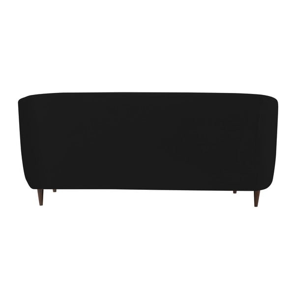 Kauč od crnog baršuna Kooko Home Glam, 175 cm-image-3