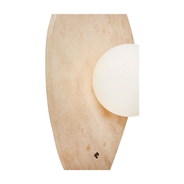 Bež zidna lampa od kamenine ø 10 cm Hilde – Opviq lights-image-3