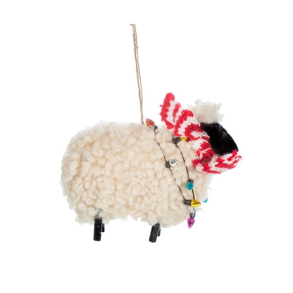 Tekstilni ukras za božićno drvce Sheep – Sass & Belle