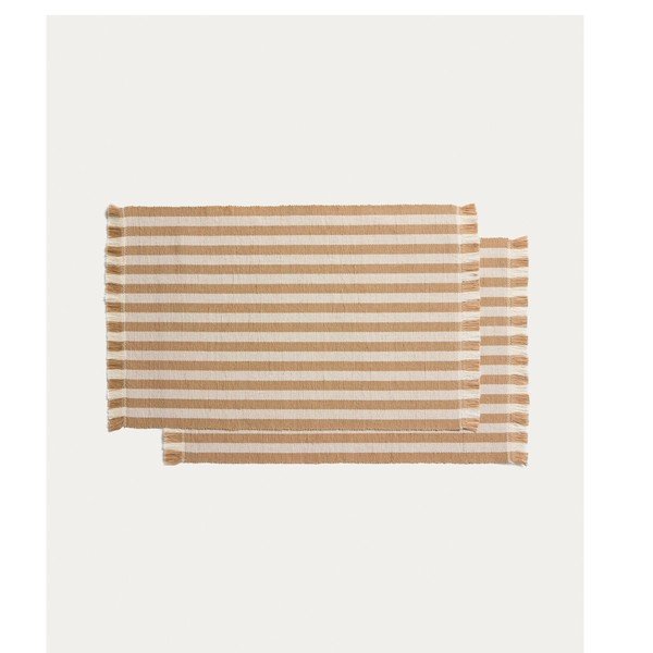 Tekstilni/od jute podmetač 2 kom 35x50 cm Daltan – Kave Home