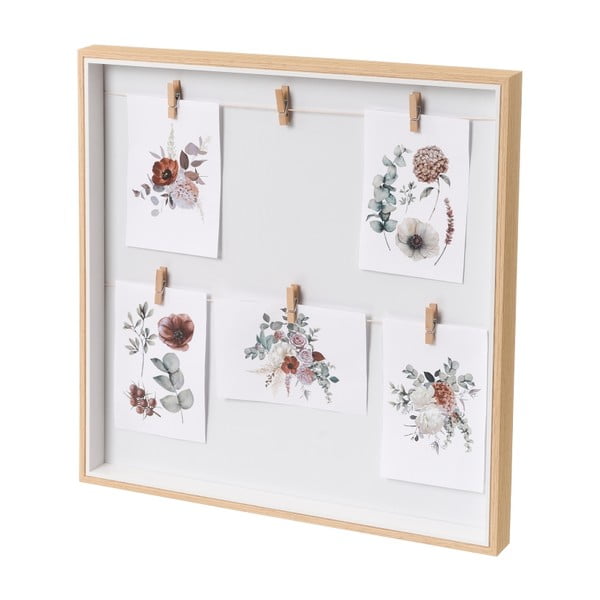 Viseći okvir u prirodnoj boji 43x43 cm – Casa Selección