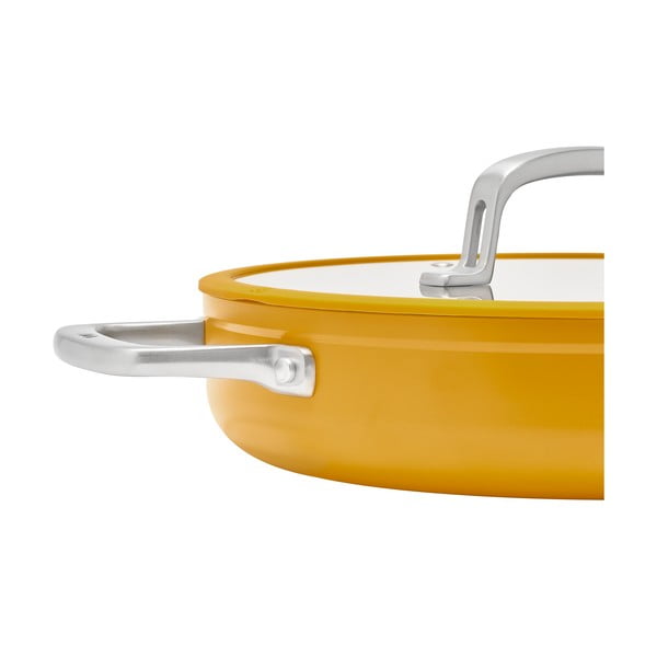 Tava s poklopcem/s keramičkim premazom ø 28 cm tegame Meda 3.0 – FABINI-image-4