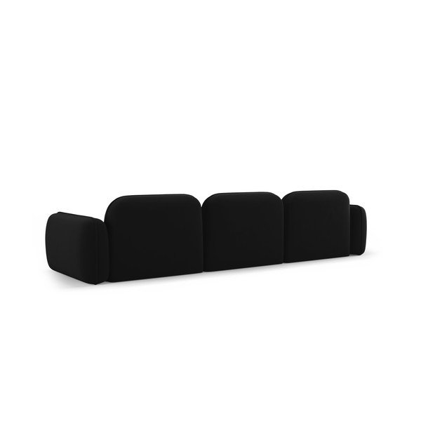 Crna baršunasta sofa 320 cm Audrey – Interieurs 86-image-3