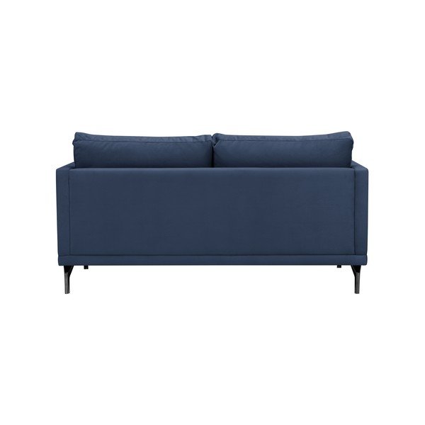Tamnoplava sofa s bazom u crnoj boji Windsor &amp; Co Sofas Jupiter-image-3