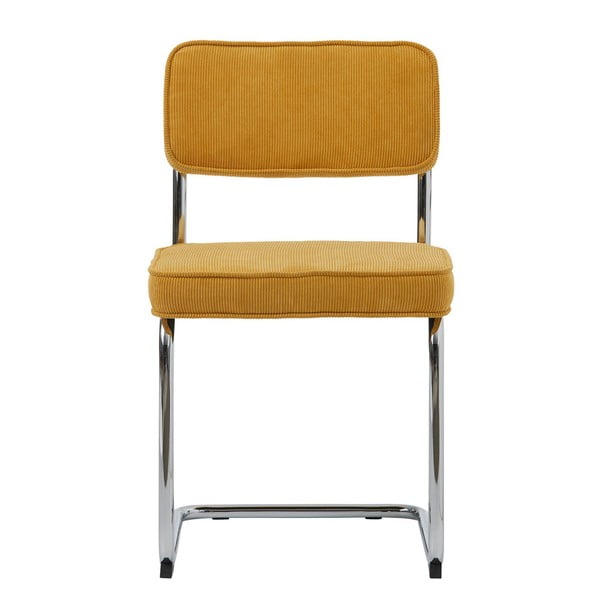 Žuta stolica za blagovanje Unique Furniture Rupert Bauhaus