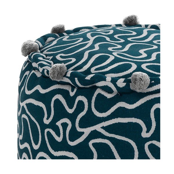 Tamno plavi/svijetlo sivi tabure Tangle – Tomasucci-image-1
