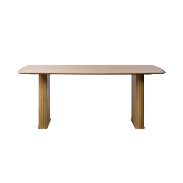 Blagovaonski stol s pločom stola u dekoru hrasta 100x190 cm Nola – Unique Furniture