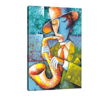 Slika Tablo Center Saxophone, 50 x 70 cm