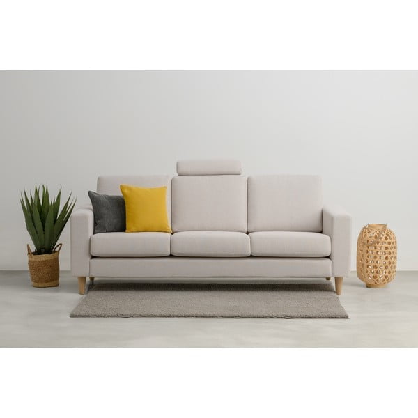 Bež sofa 217 cm Focus – Scandic-image-1