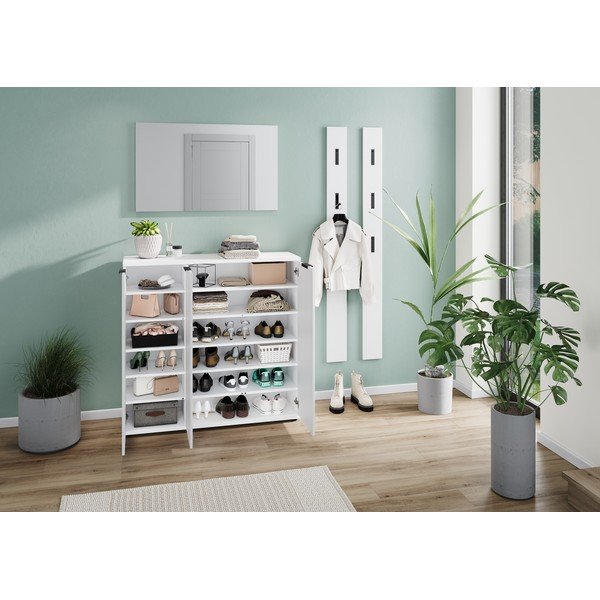 Bijeli ormarić za cipele Stanton – Germania-image-4